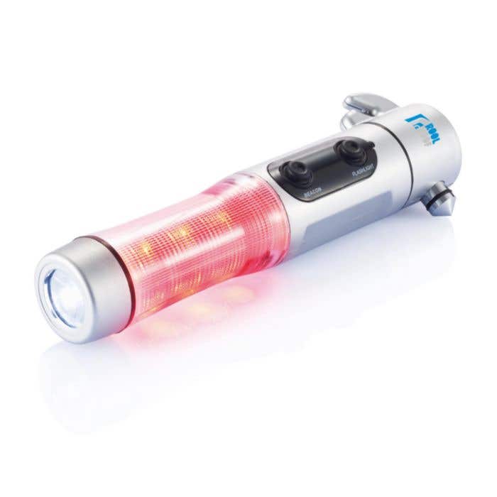 Marteau de secours avec lampe de poche de sécurité
