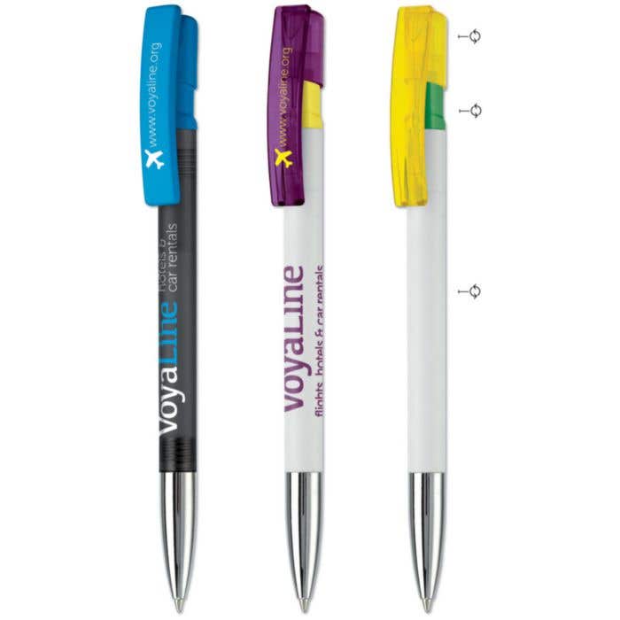 Toppoint Pen Nash Metal Combi