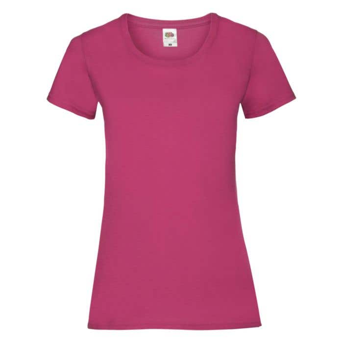 Fruit of the Loom t-shirt Valueweight Dames