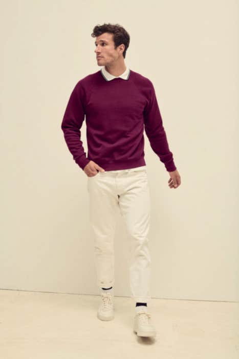 Fruit of the Loom Raglan Sweat Classic