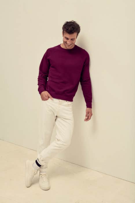 Fruit of the Loom Raglan Sweat Classic