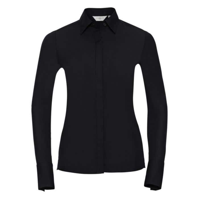 Russell Ultimate Chemise stretch à manches longues pour femmes