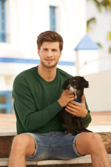 Fruit of the Loom Lightweight Set-In Sweat pour hommes