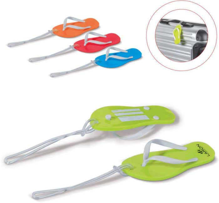 Etiquette de bagage Tong