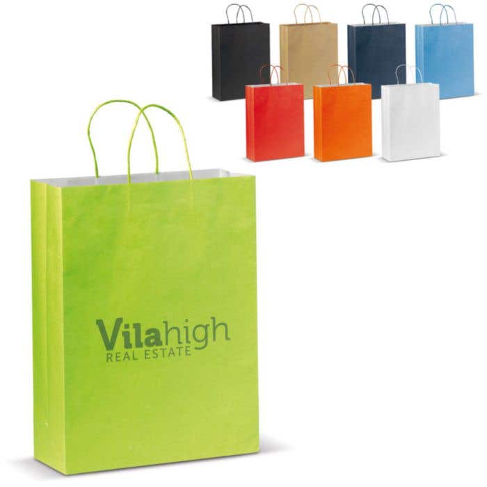 Sac papier eco-look Grand