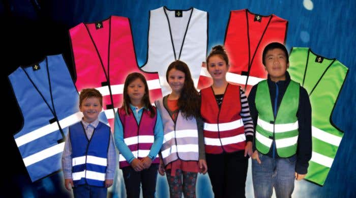 Gilet fluo Korntex Kids