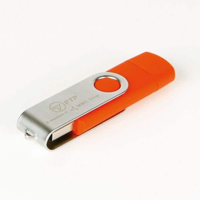 Clé USB Slide avec USB-C