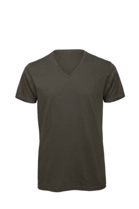 B&C Inspire T-shirt Col V Organic pour hommes