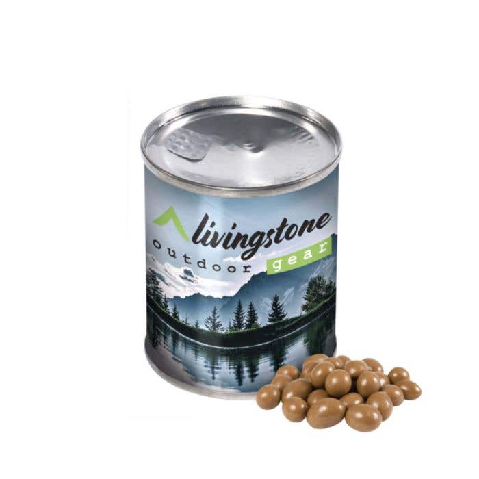 Boîte de cacahuètes chocolatées