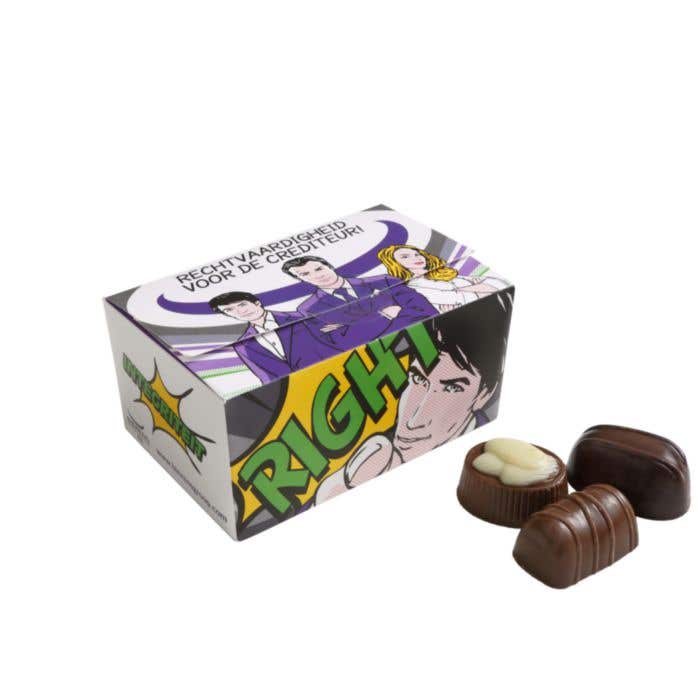 Ballotin avec pralinés belges