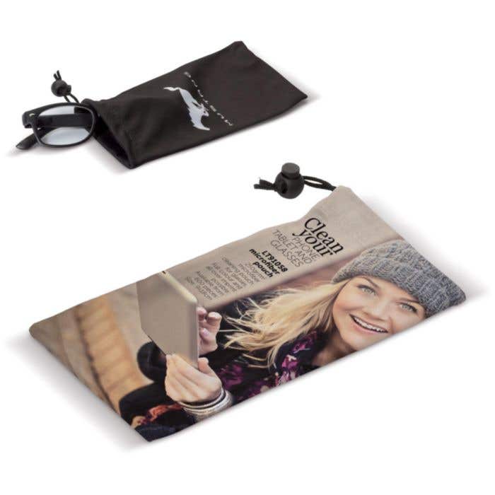 Pochette de rangement en microfibre