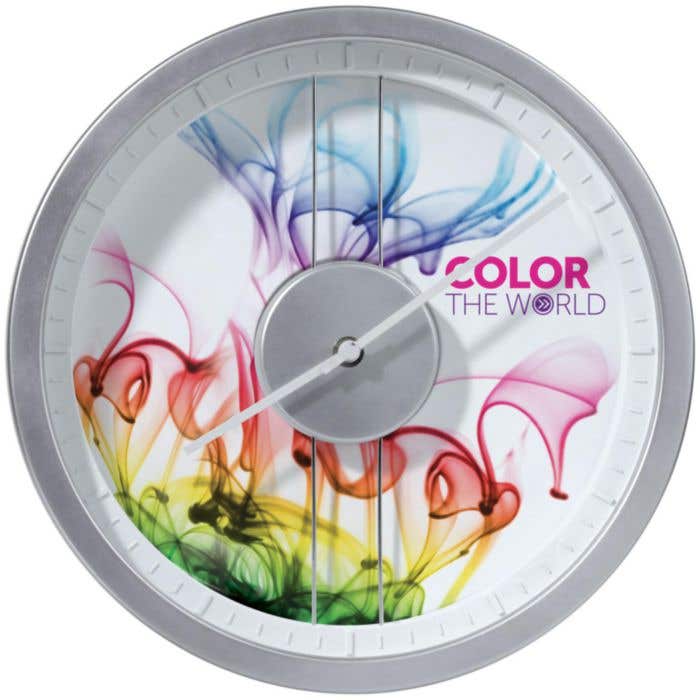 Wandklok full colour