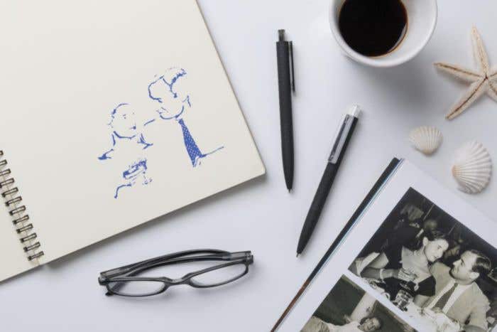 Stylo X3 finition gomme noire