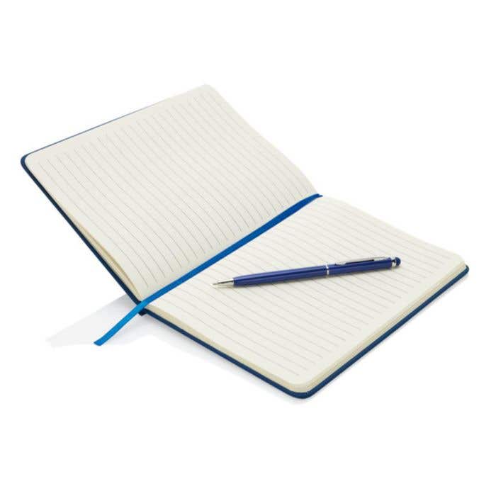 Notitieboek Hardcover met stylus pen [A5]