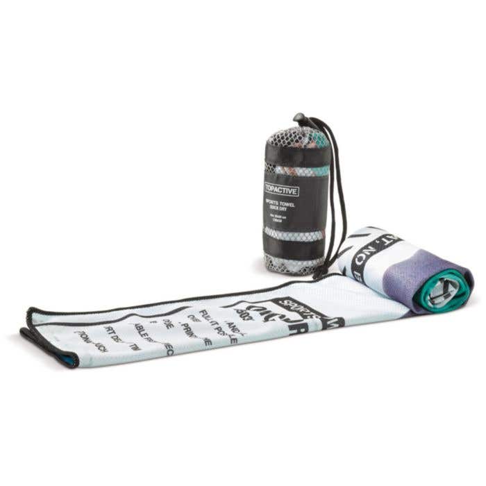 Serviette de sport à séchage rapide Custom Made avec pochette