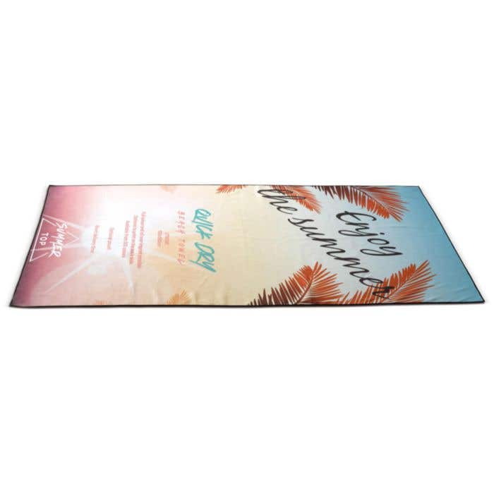 Serviette de plage à séchage rapide Custom Made