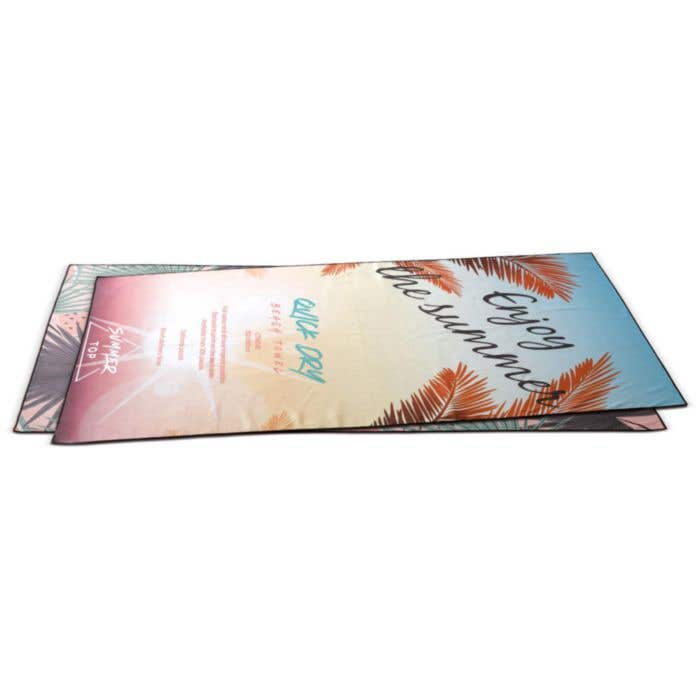 Serviette de plage à séchage rapide Custom Made