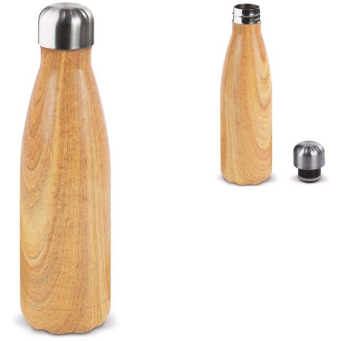 Bouteille isotherme Swing Wood Look