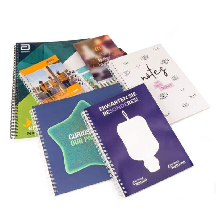 Carnet Softcover Wire-O A4 [50 sheets]