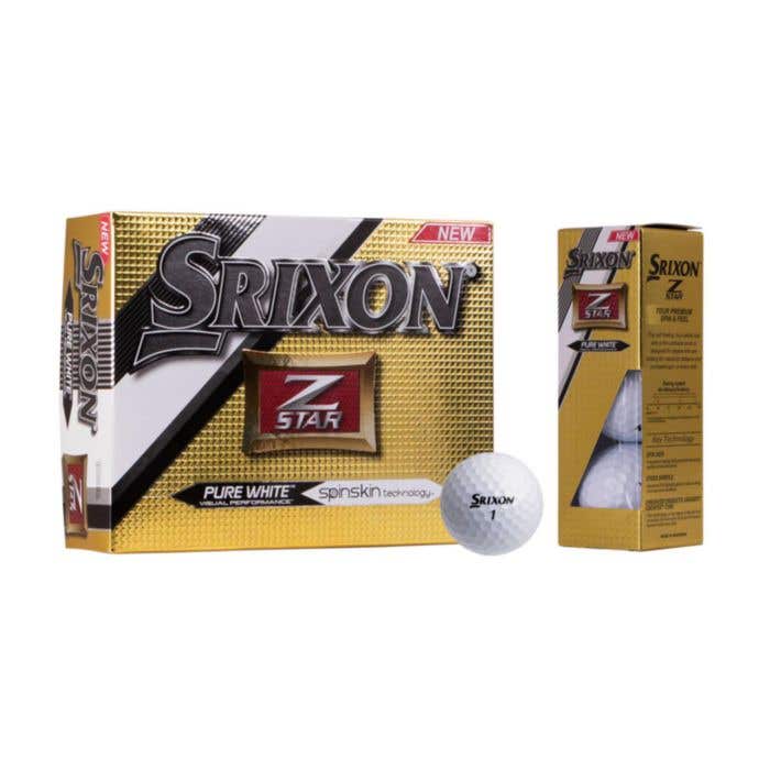 Balle de golf Srixon Zstar, 3 pièces