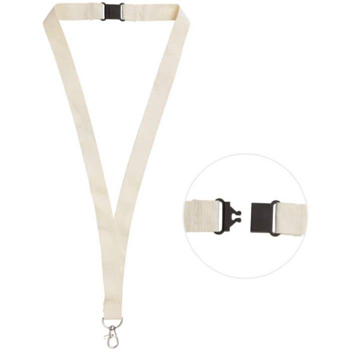 Lanyard de coton biologique