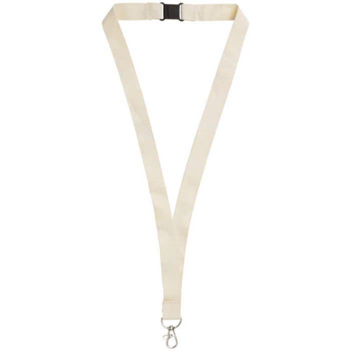 Organisch katoenen lanyard