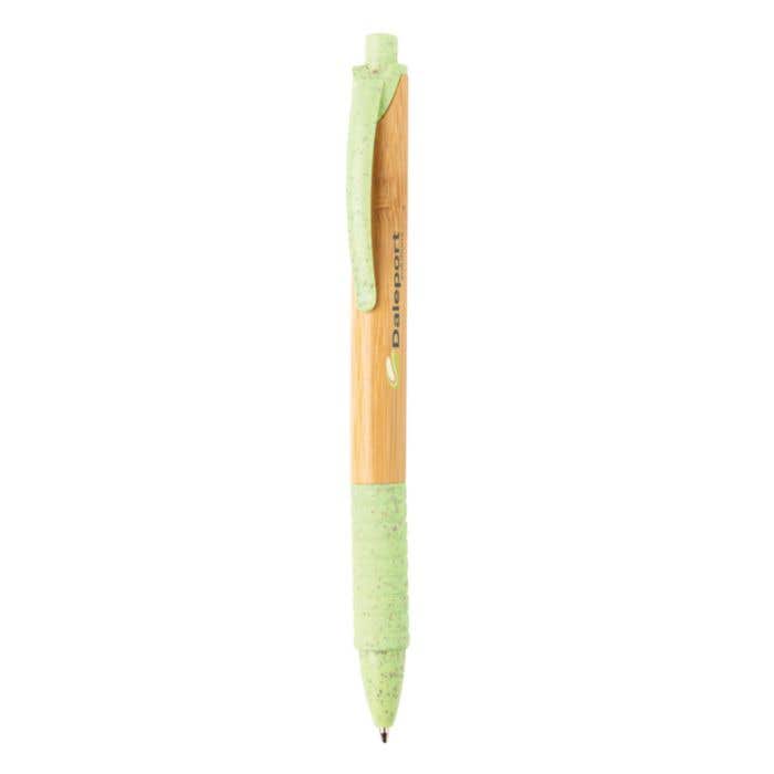 Stylo en bambou et fibre de paille
