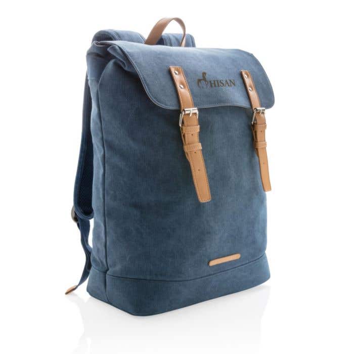 Sac à dos ordinateur en toile