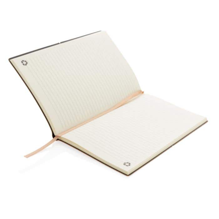 Carnet de notes A5 en cuir recyclé