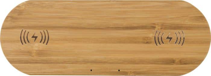 Chargeur à induction Bambou Double