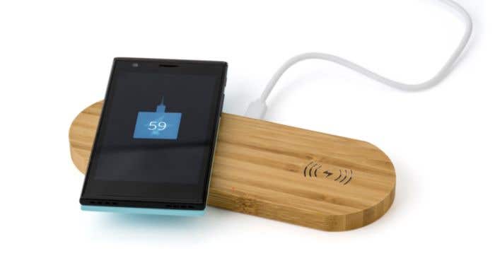 Chargeur à induction Bambou Double