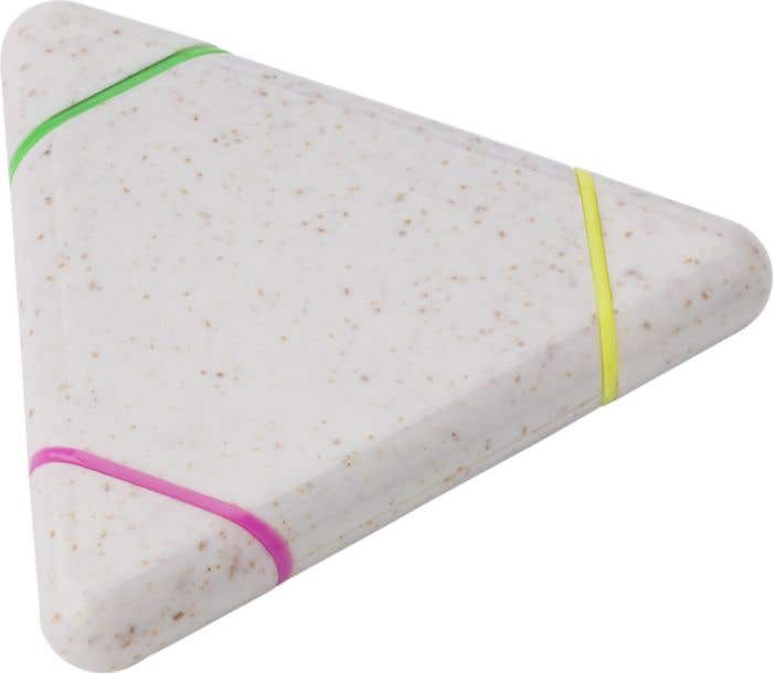 Marqueur de texte Triangle Paille de blé