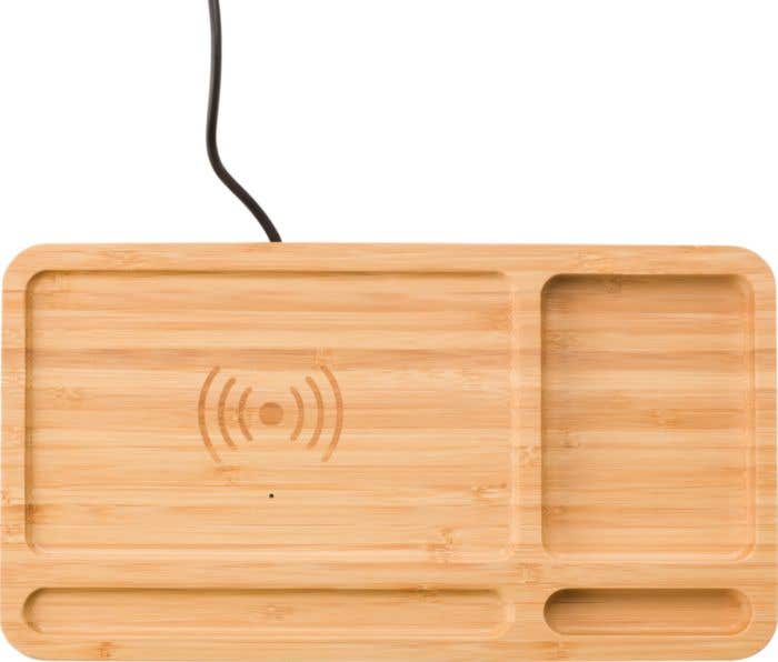 Organiseur de bureau en bambou