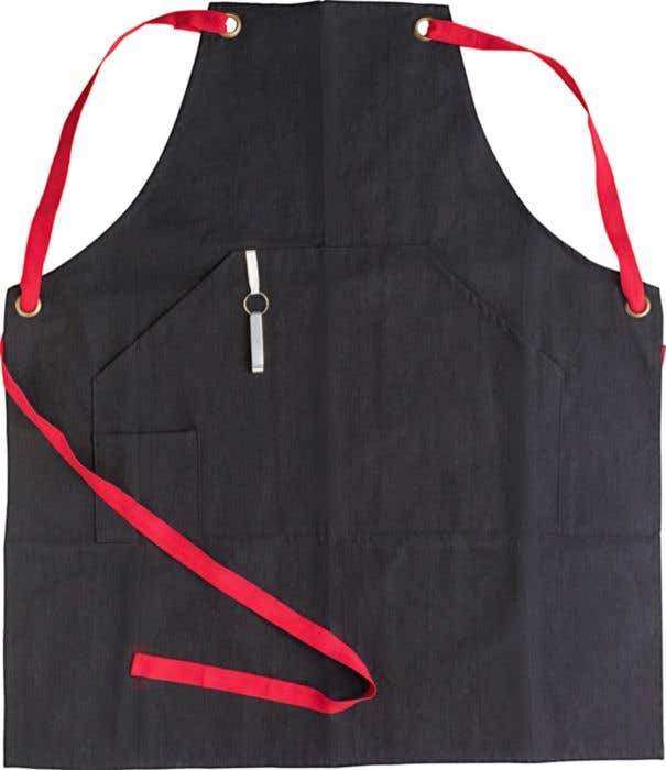 Tablier de cuisine avec décapsuleur