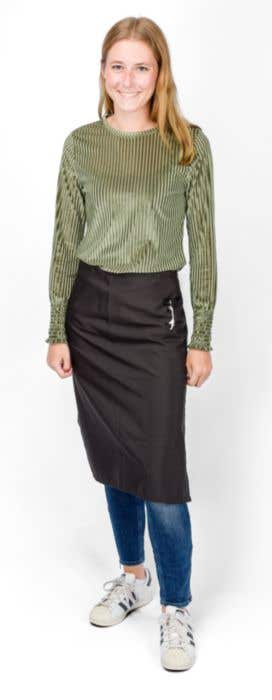 Tablier court avec décapsuleur