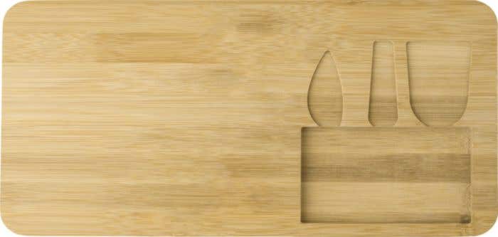 Set à fromage en bambou Cutter