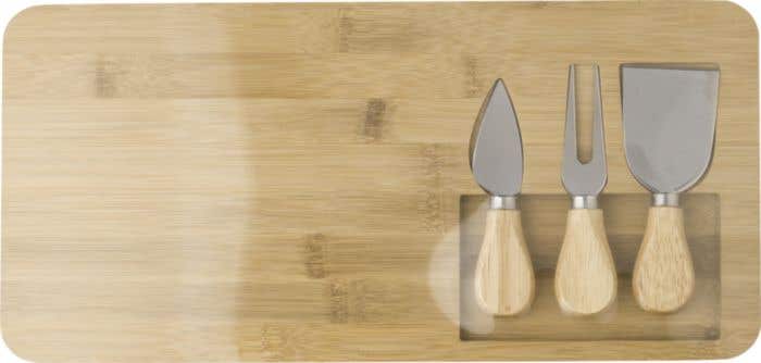 Set à fromage en bambou Cutter