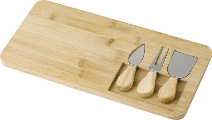 Set à fromage en bambou Cutter