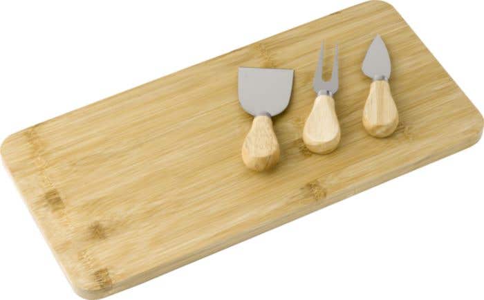 Set à fromage en bambou Cutter