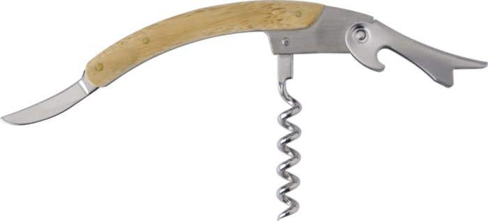 Couteau de sommelier en bambou