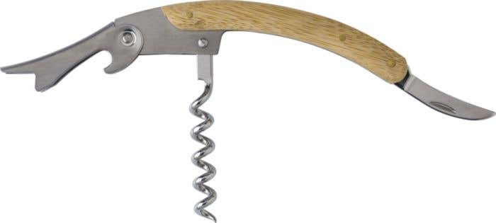 Couteau de sommelier en bambou
