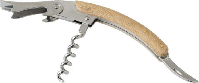 Couteau de sommelier en bambou