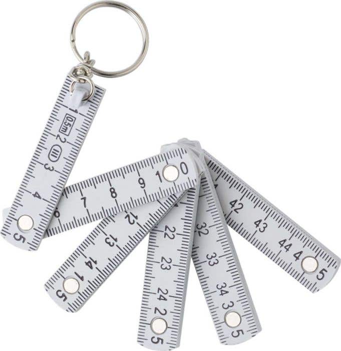 Porte-clés règle pliable