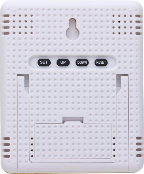 Station météo en bambou Compact