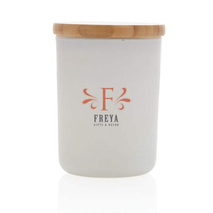 Bougie parfumée avec couvercle en bambou Ukiyo
