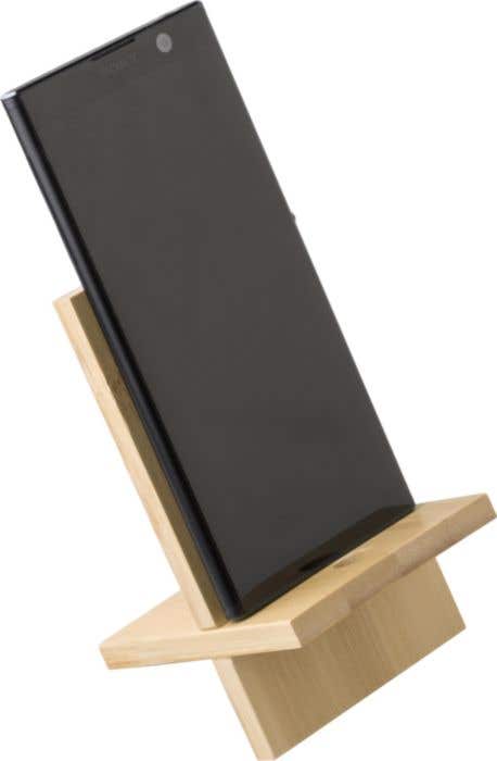 Support de téléphone en bambou