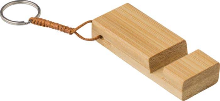 Support de téléphone en bambou