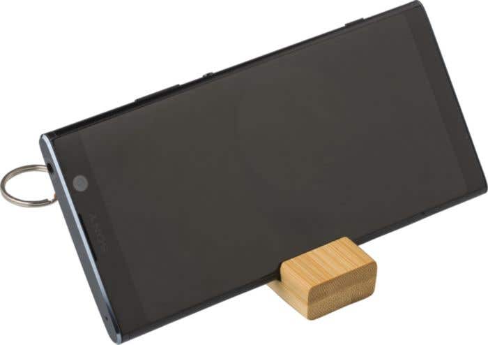 Support de téléphone en bambou
