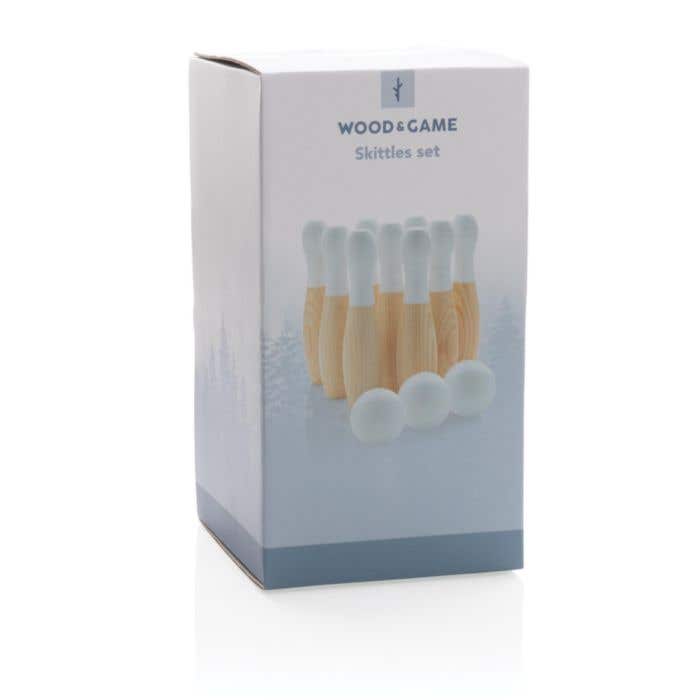 Jeu de quilles en bois