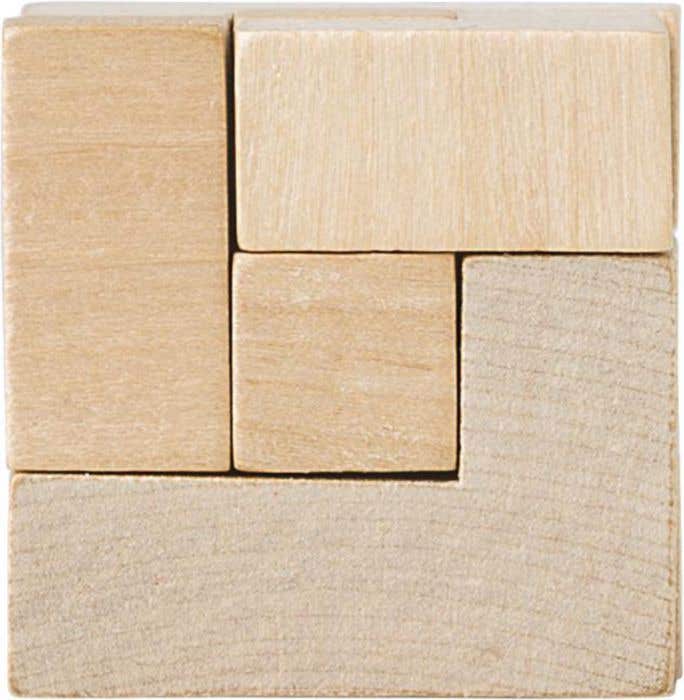 Jeu de cubes en bois Lock